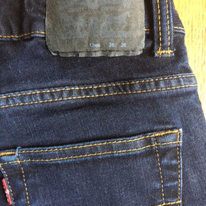Levi's Boys 511 Jeans 12 REG Slim Fit